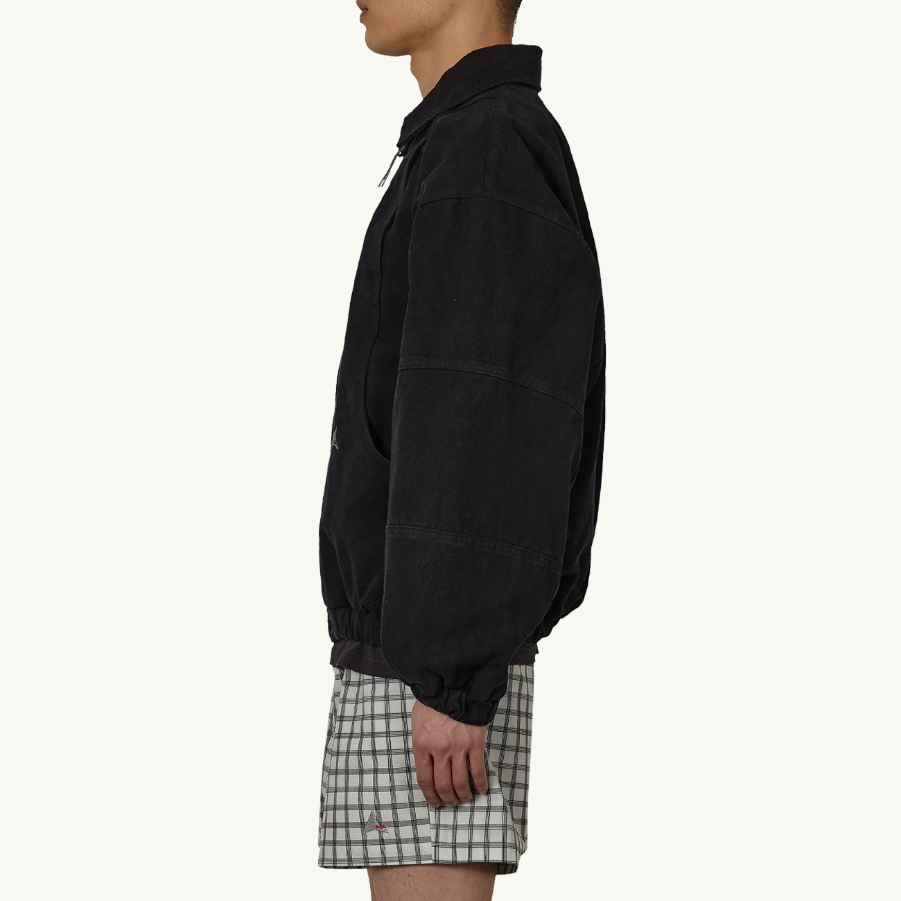 Ash Canvas Jacket - Washed Black