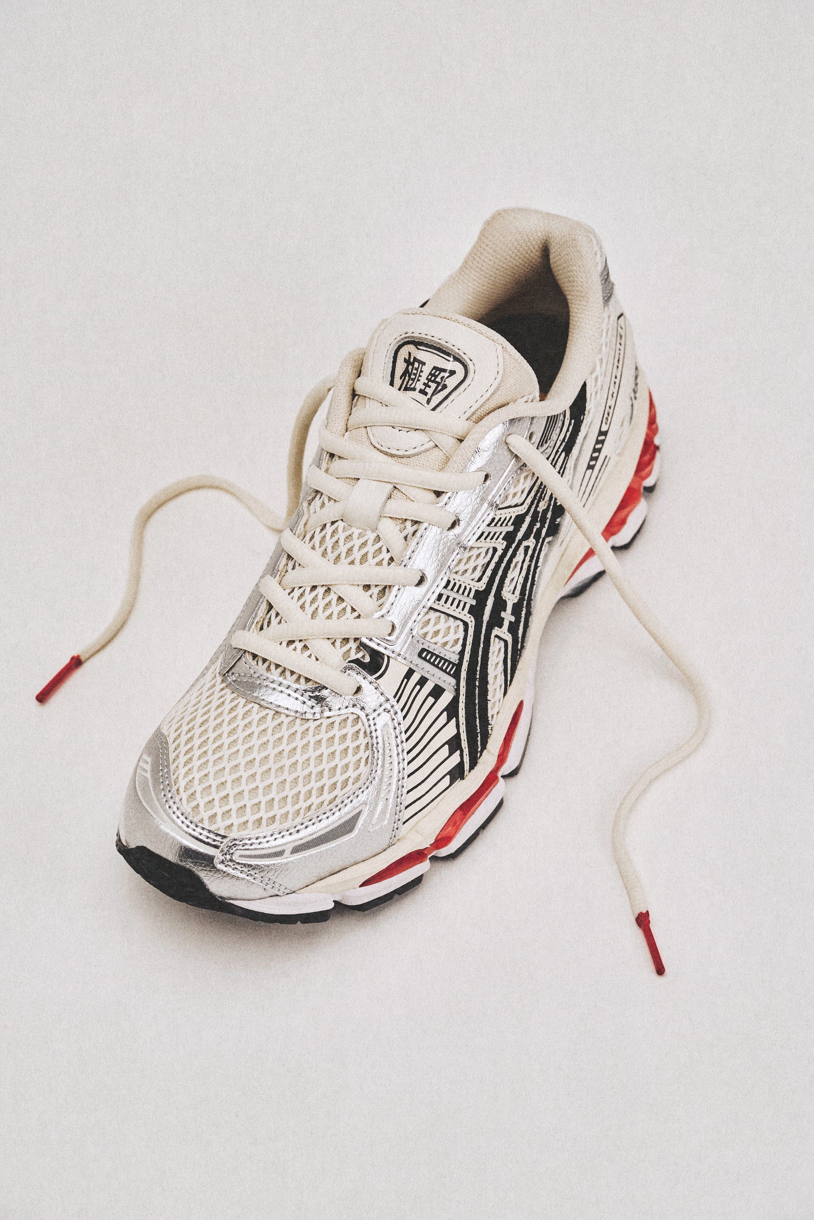 Lapstone & Hammer x Gel-Kayano 12.1 - Cream/Pure Silver