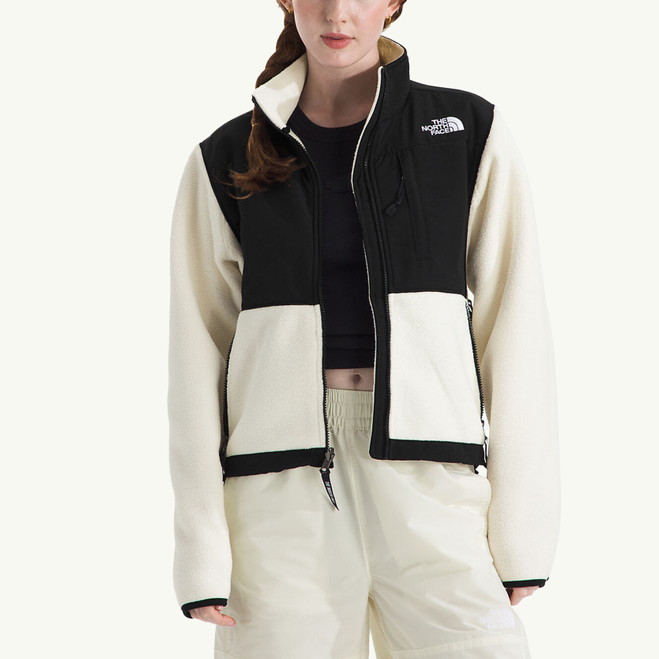 Women's Retro Denali Jacket - White Dune