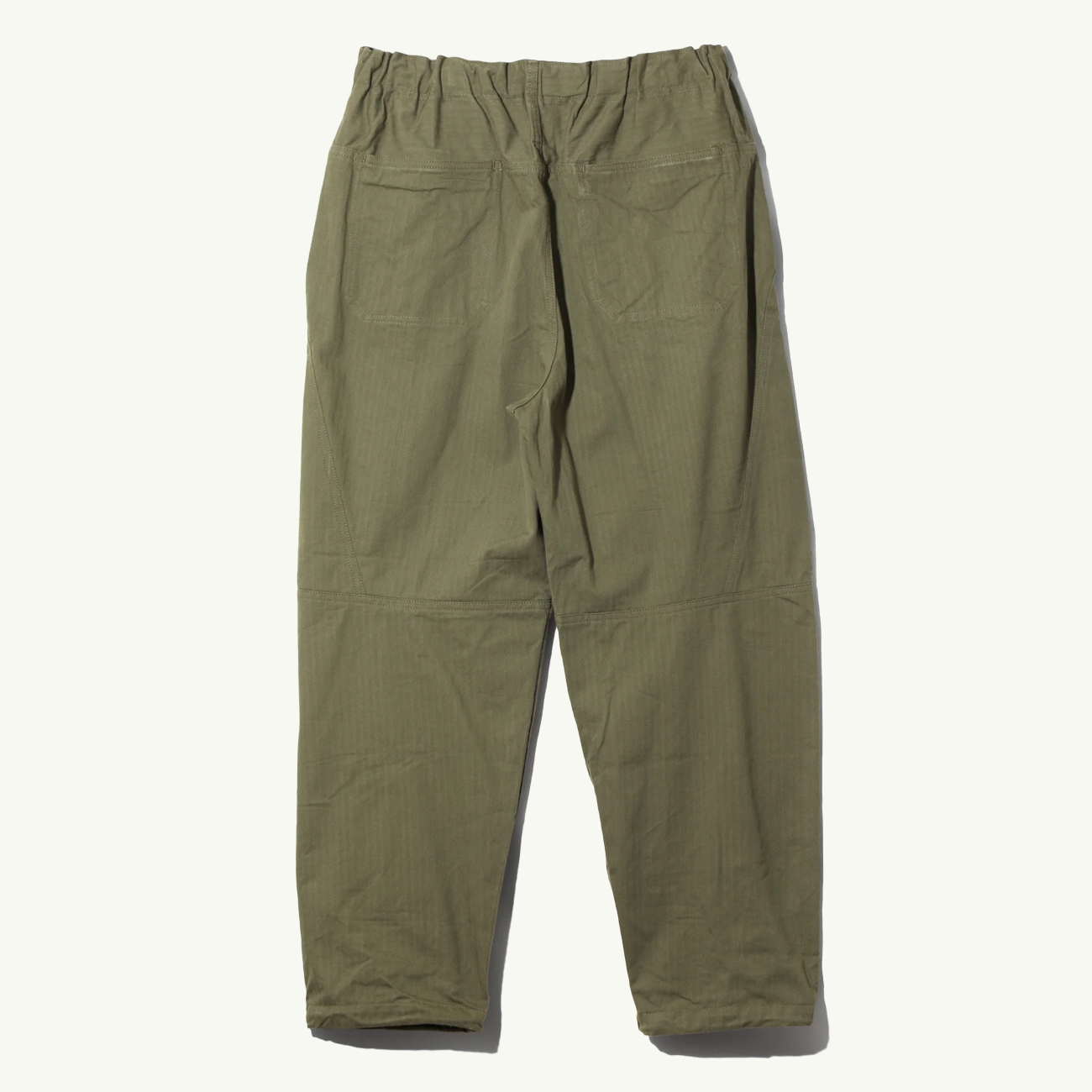 Trek Pant Cotton Herringbone - Olive