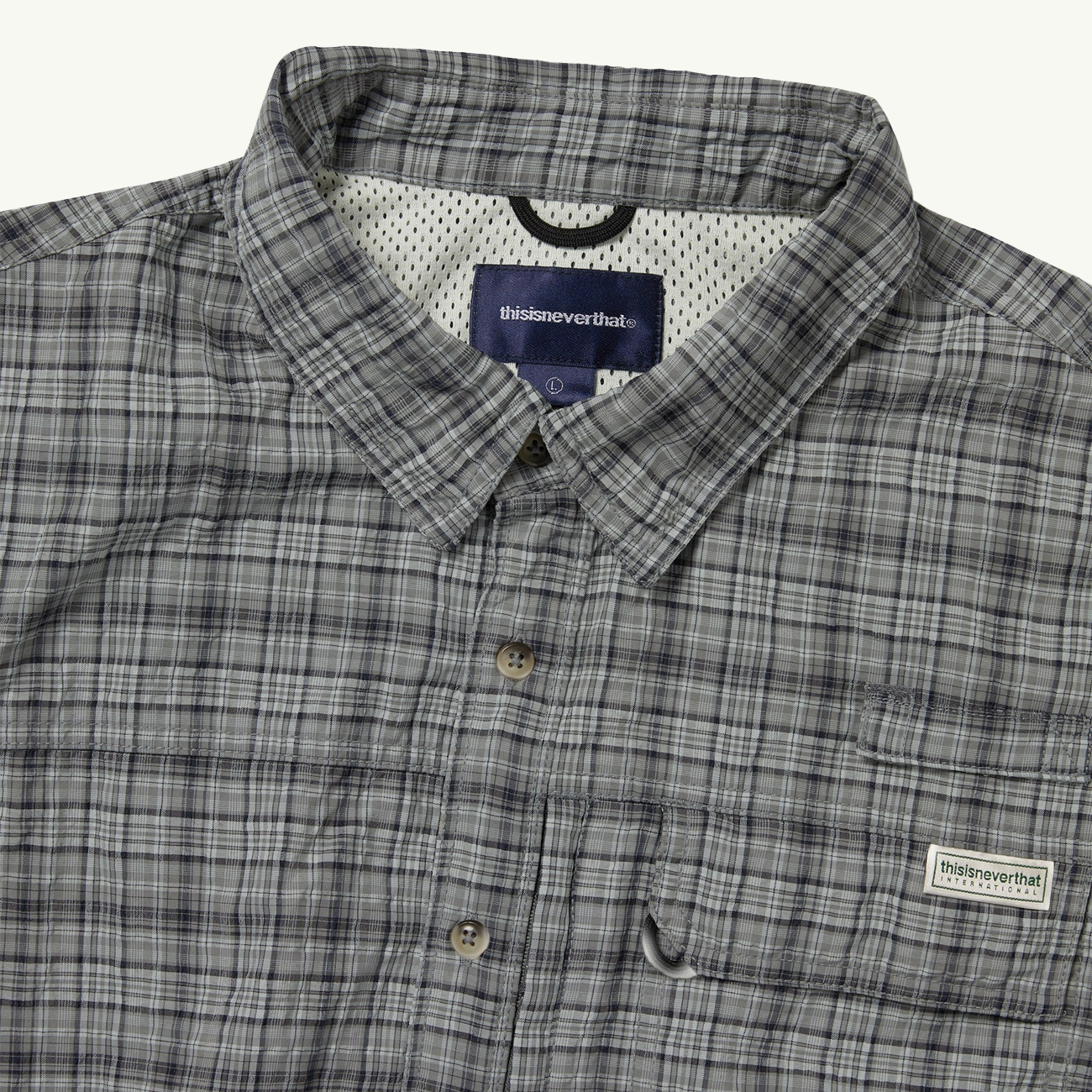 Plaid SS Fishing Shirt - Sage