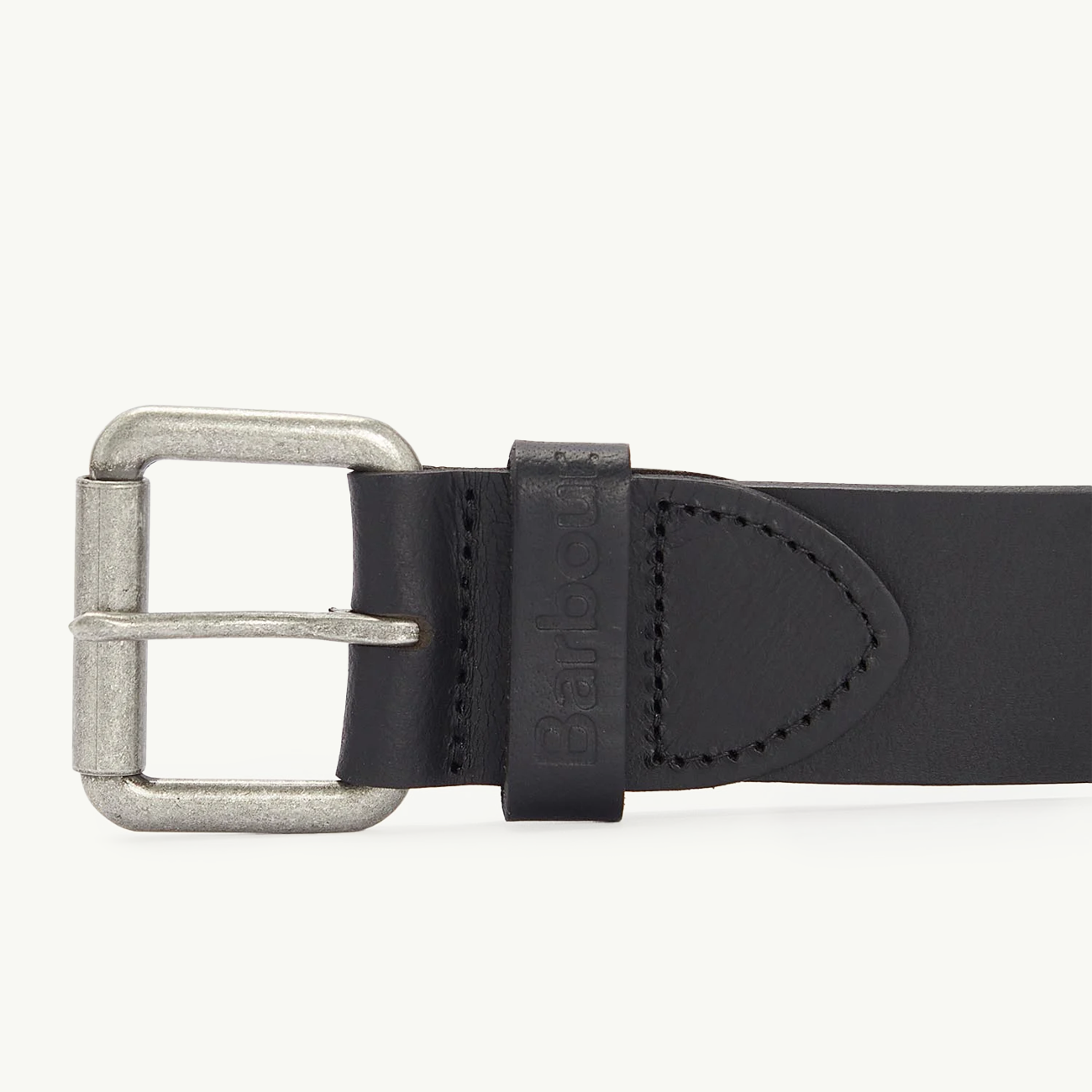 Allanton Leather Belt - Black
