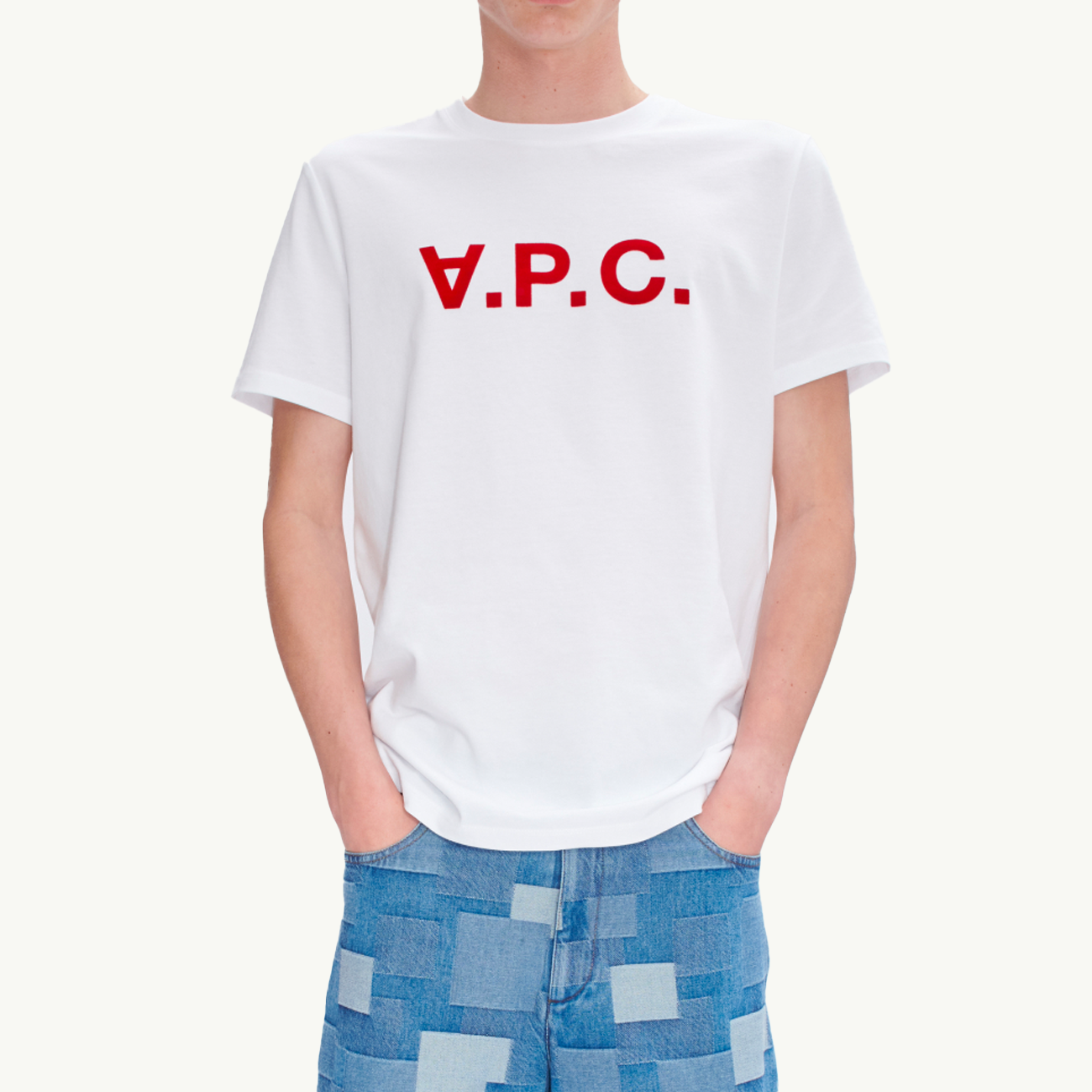 VPC T-Shirt - White/Red
