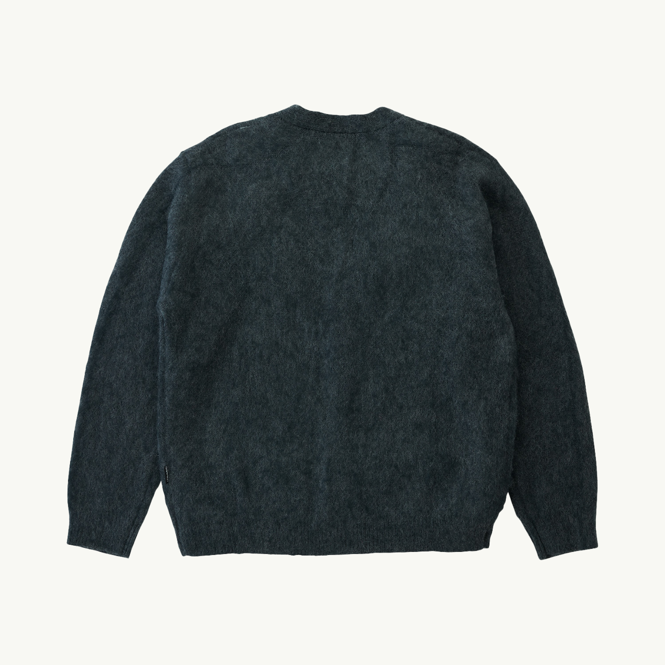Mohair Cardigan - Charcoal