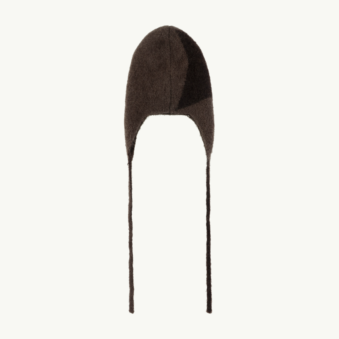 Bonnet Mohair Beanie - Brown