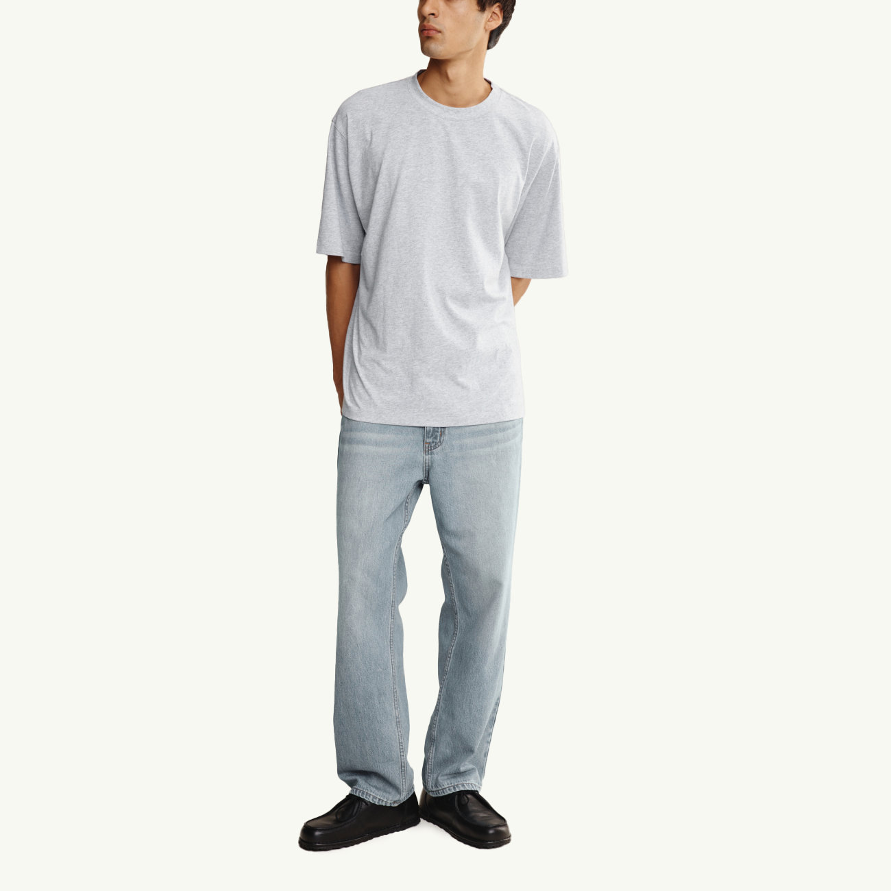 Gill Tee - Grey Marle