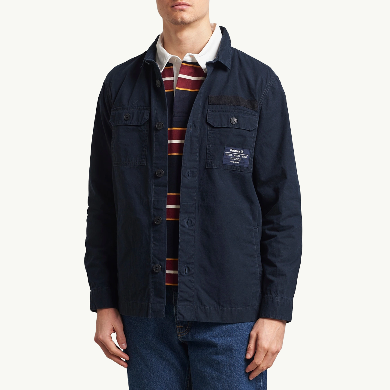 Bidlam Overshirt - Navy
