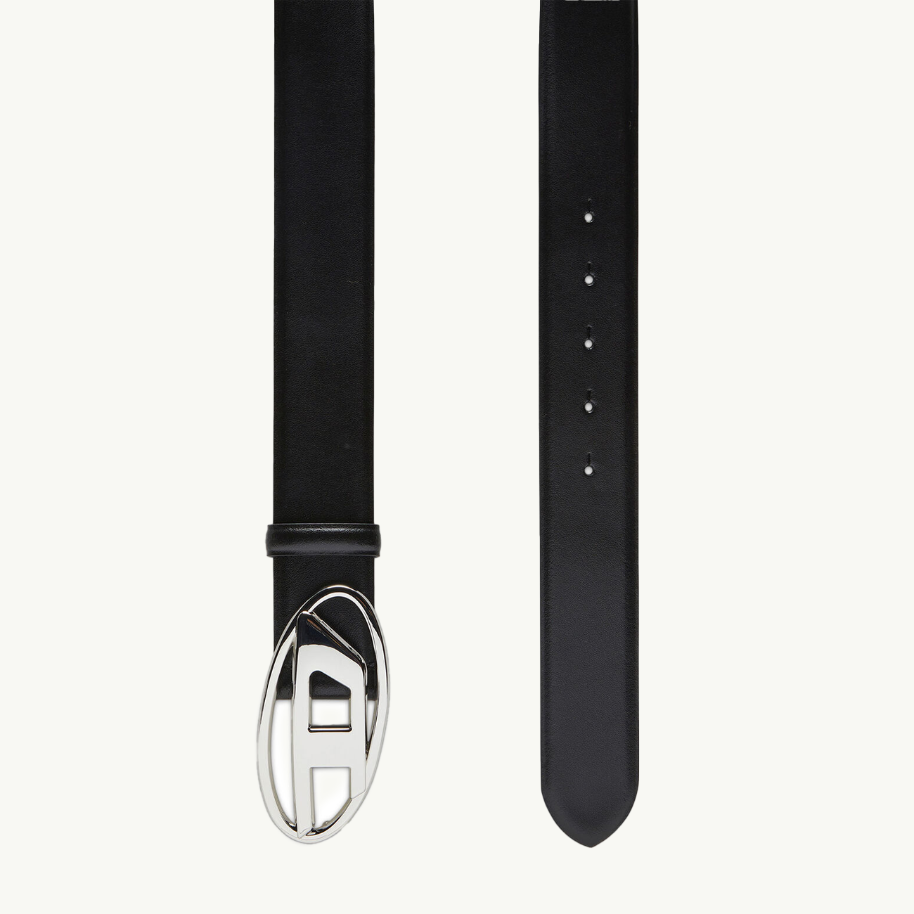 Oval D Logo B-1DR Belt - Black