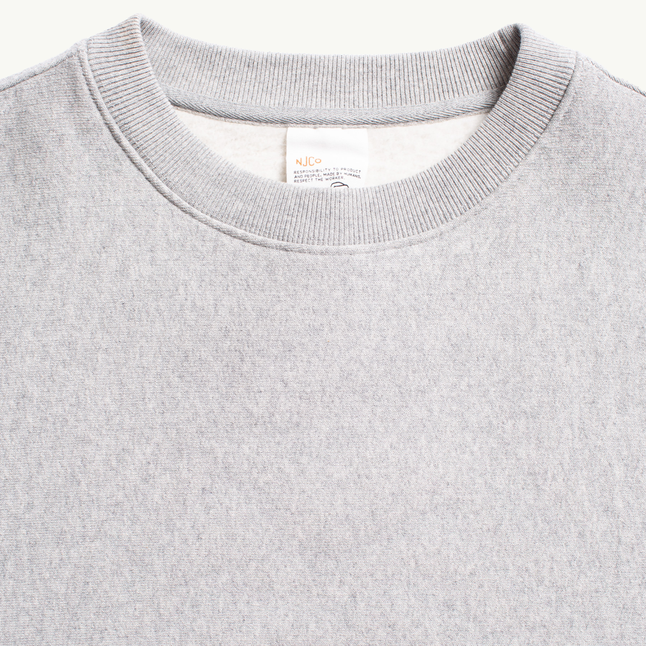 Hasse Crewneck Sweatshirt - Grey Melange