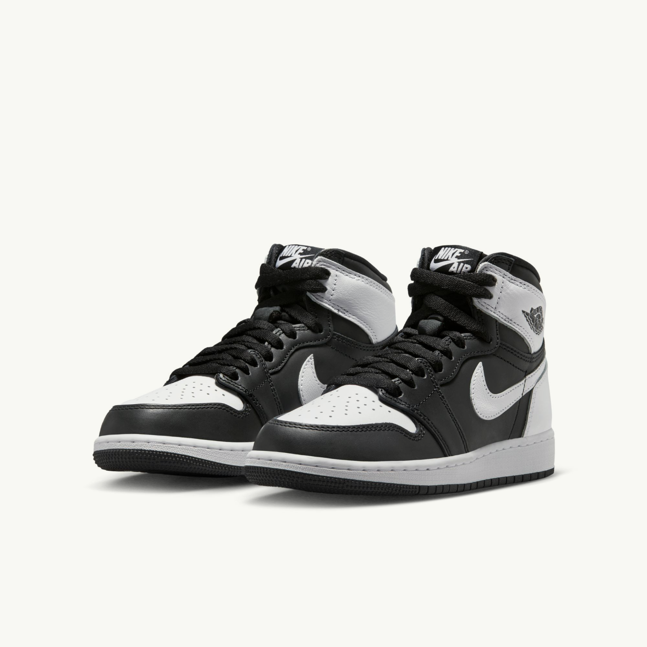 Grade School Air Jordan 1 Retro High OG - 'Reverse Panda'