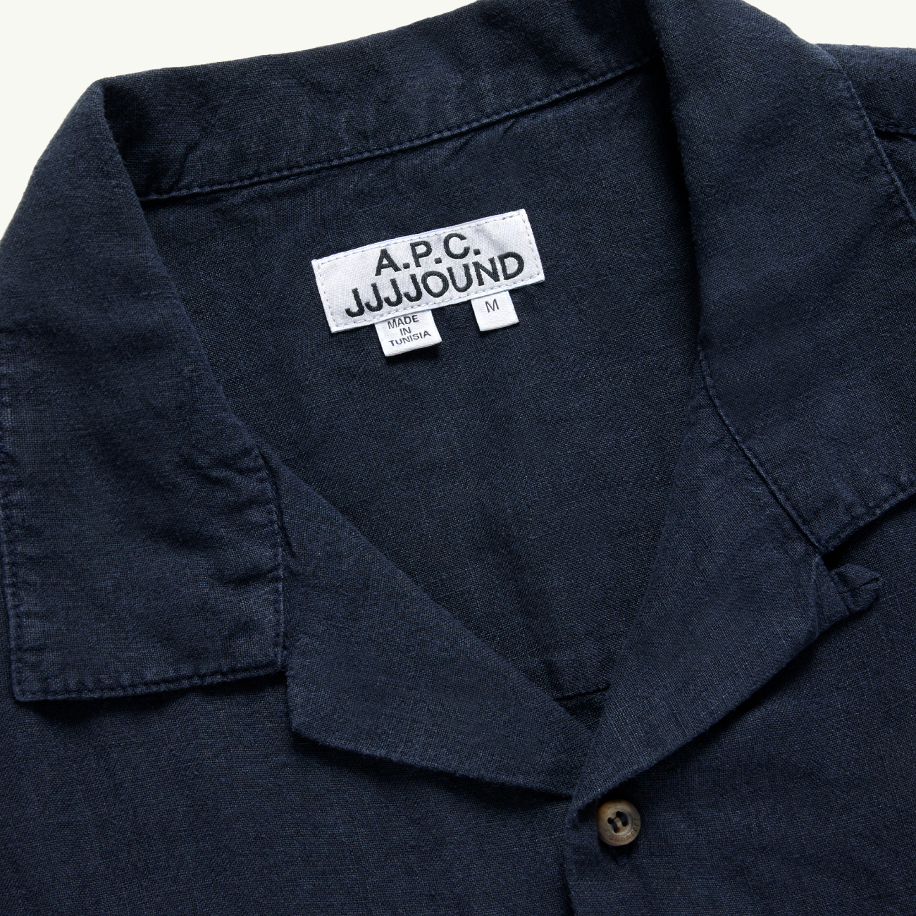 A.P.C. x JJJJound Weekend Button Up Shirt - Dark Navy