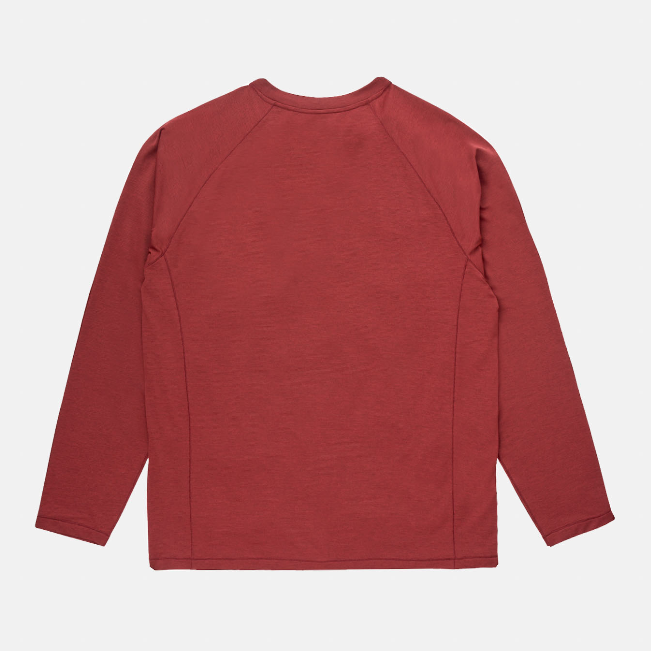 Winter Thermal LS Crew - Maroon Heather