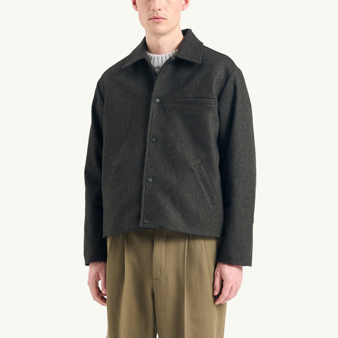 Kai Nobel Wool Jacket - Beech Green