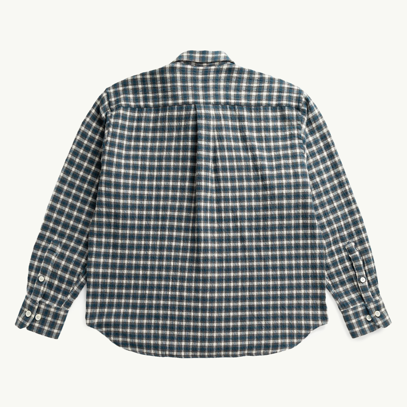 Falster Heavy Check Shirt - North Sea