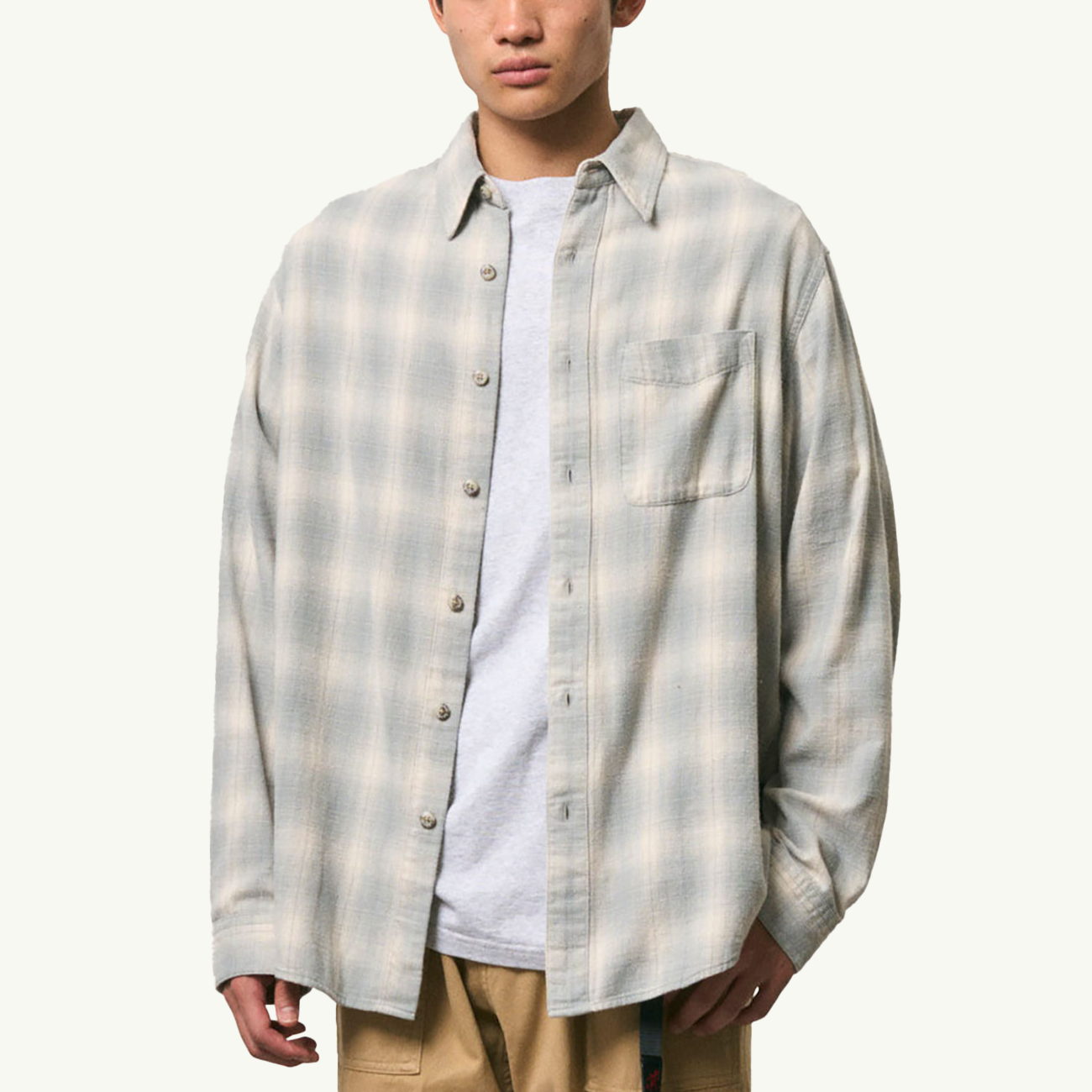 Piled Flannel Shirt - Storm