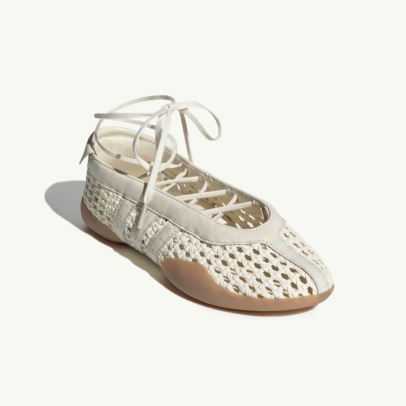 Taekwondo Mei Ballet - Cream White