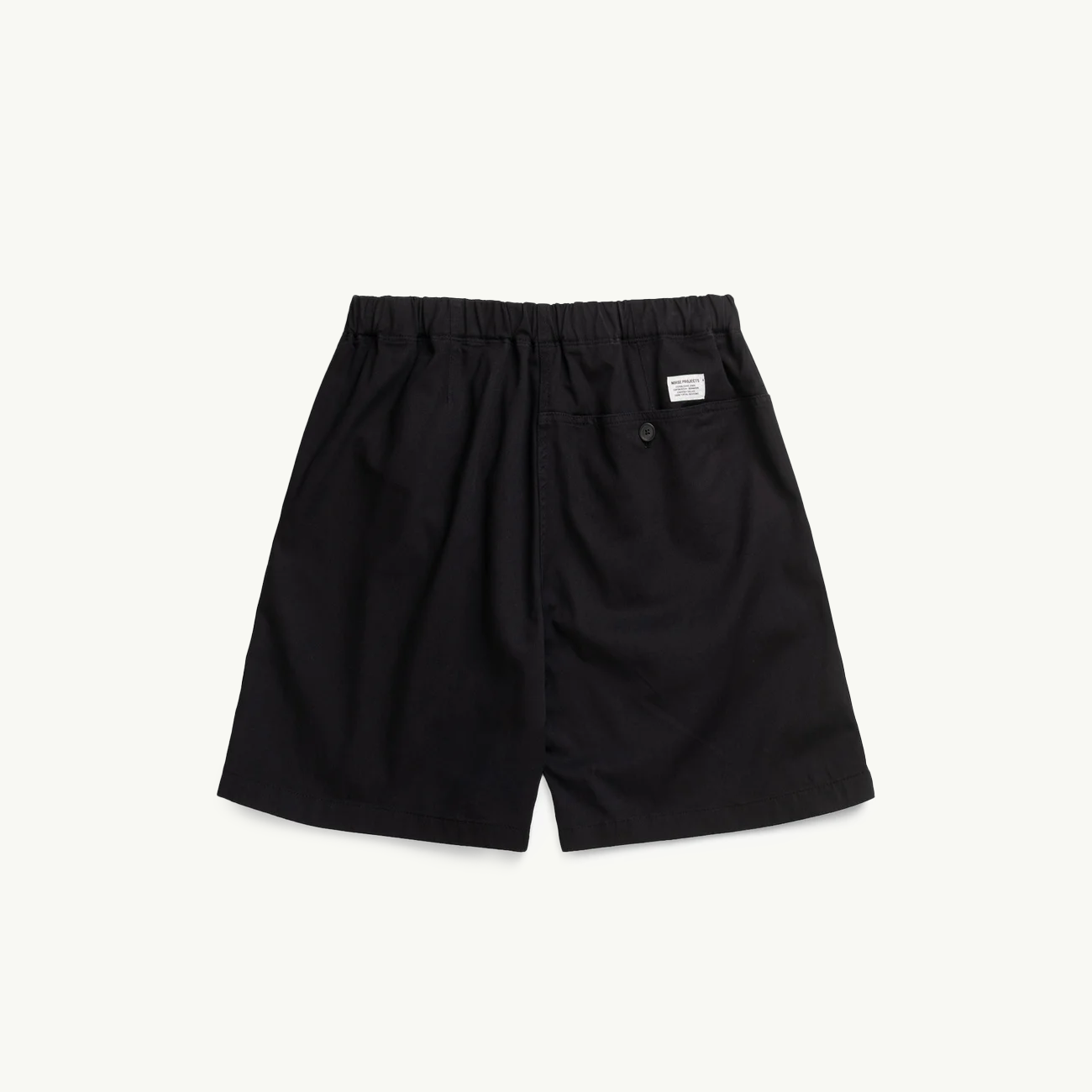 Trysil Regular Organic Stretch Twill Short - Black