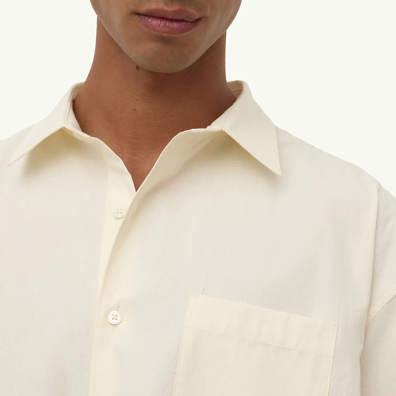 Finn Longsleeve Shirt - Cream