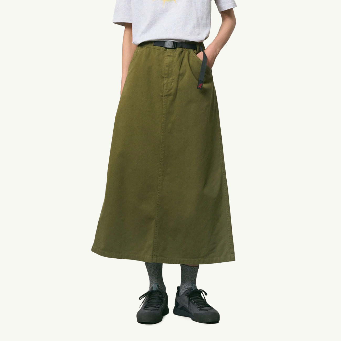 5-Pocket Skirt - Olive