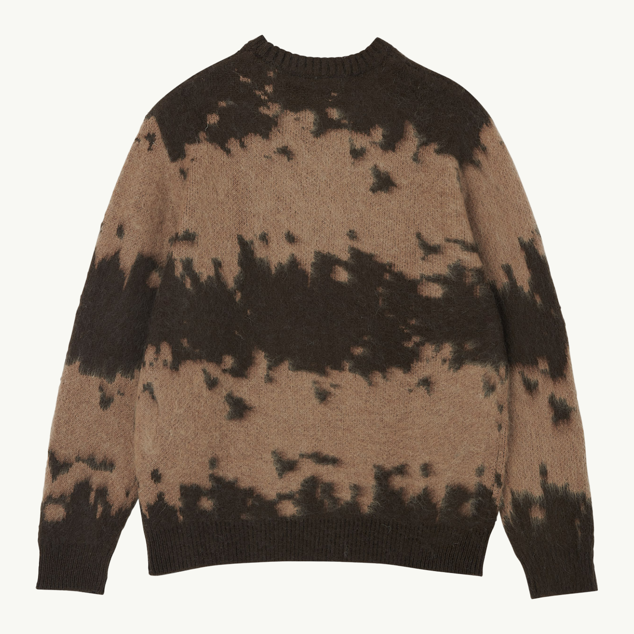 Mohair Splatter Sweater - Taupe Splatter