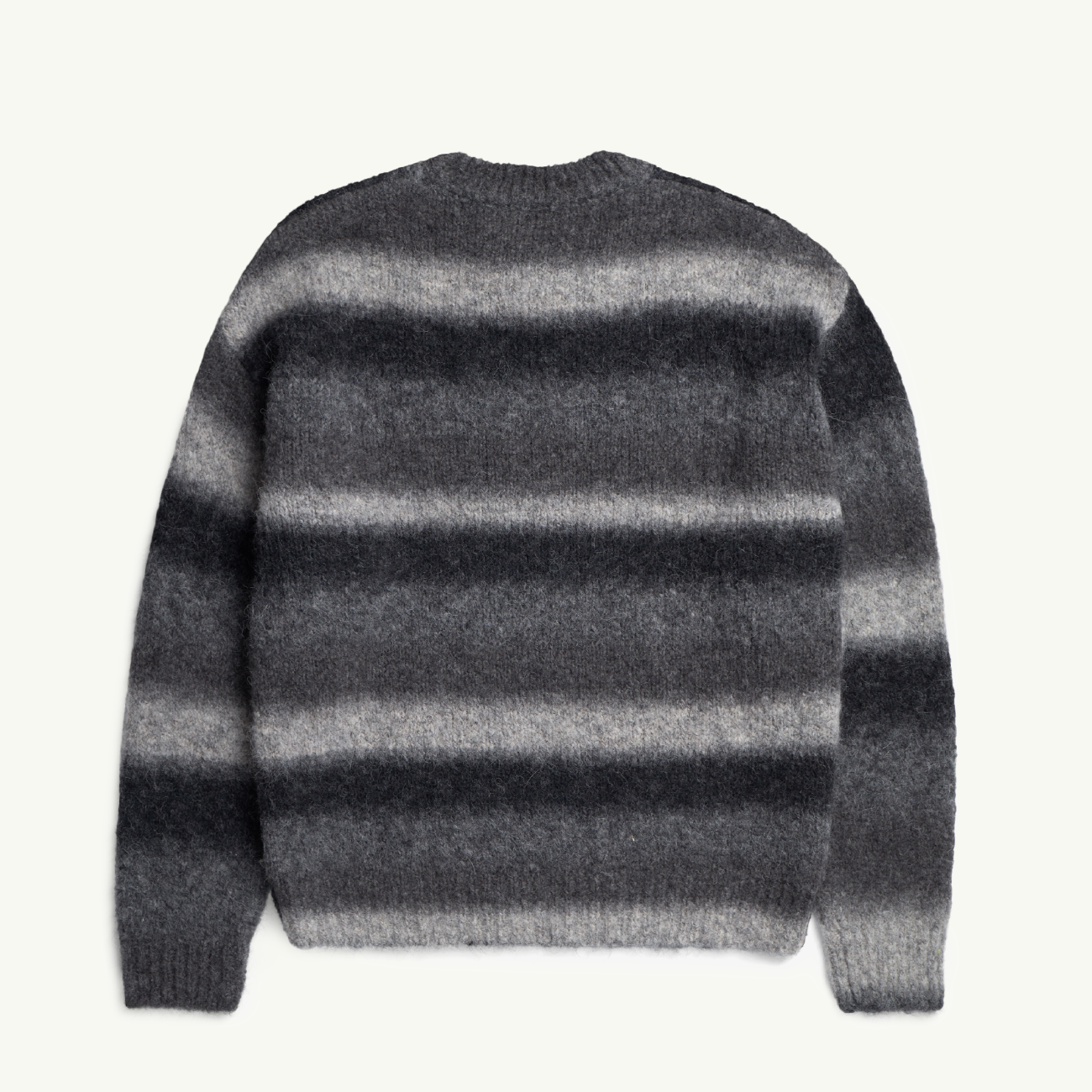 Jonas Gradient Alpaca Sweater - Charcoal Melange