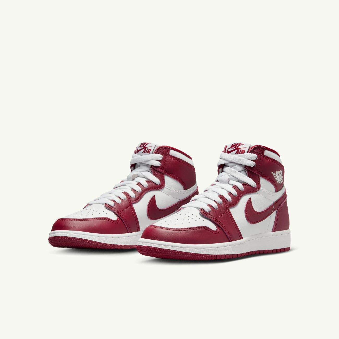 Grade School Air Jordan 1 Retro High OG - 'Artisanal Red'