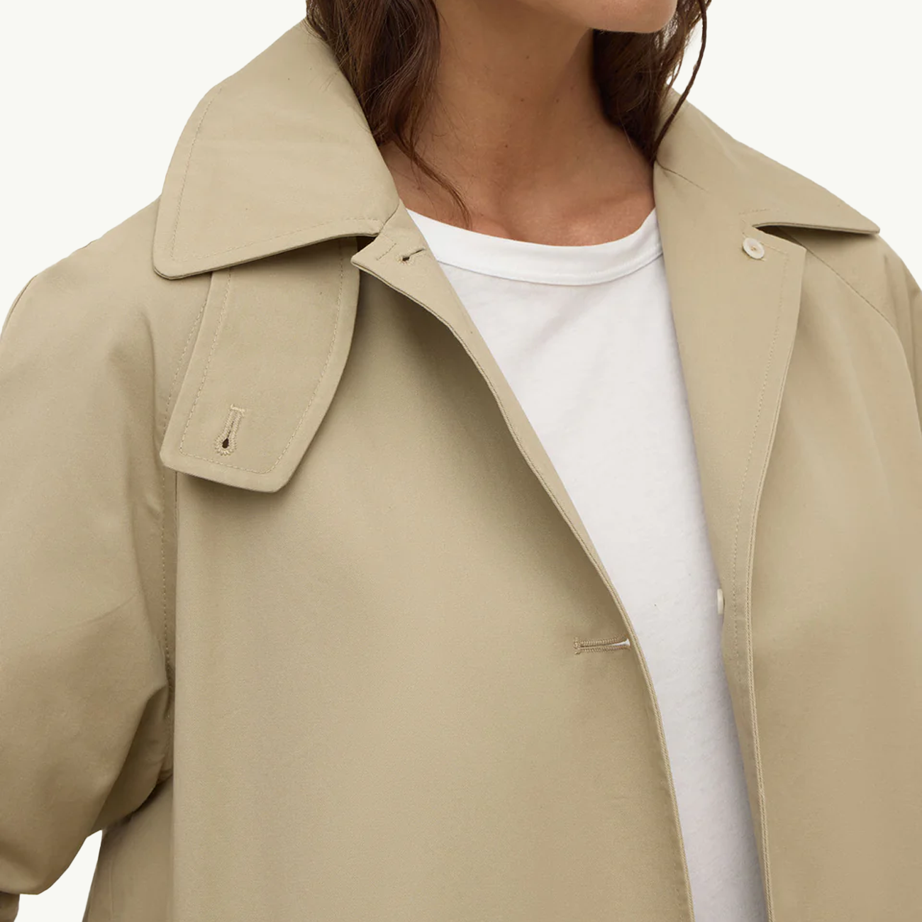 Waverley Car Coat - Sand