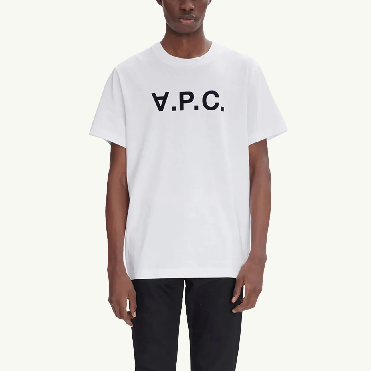 A.P.C. Logo T-Shirt - Blanc/Dark