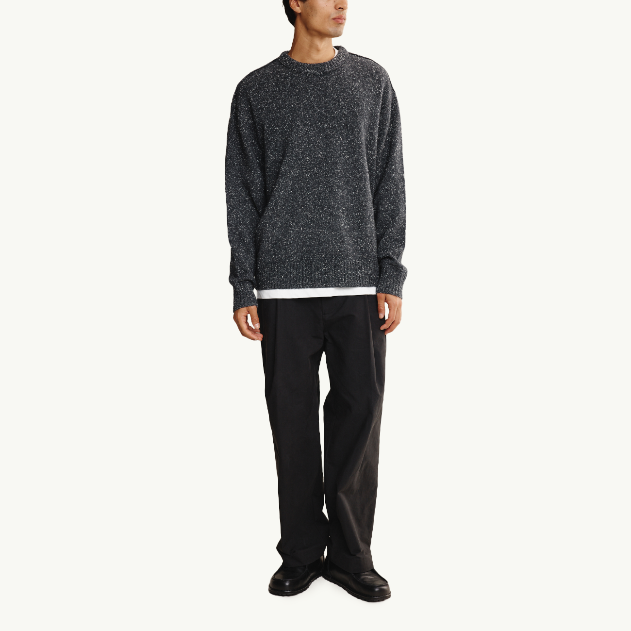Dimitri Sweater - Charcoal Grain