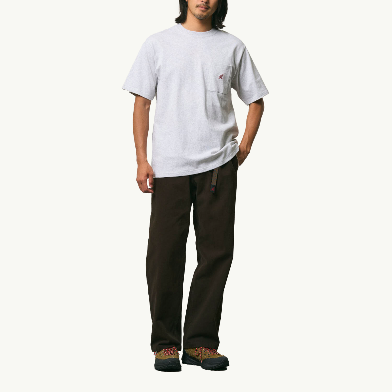 One Point Tee - Ash Heather