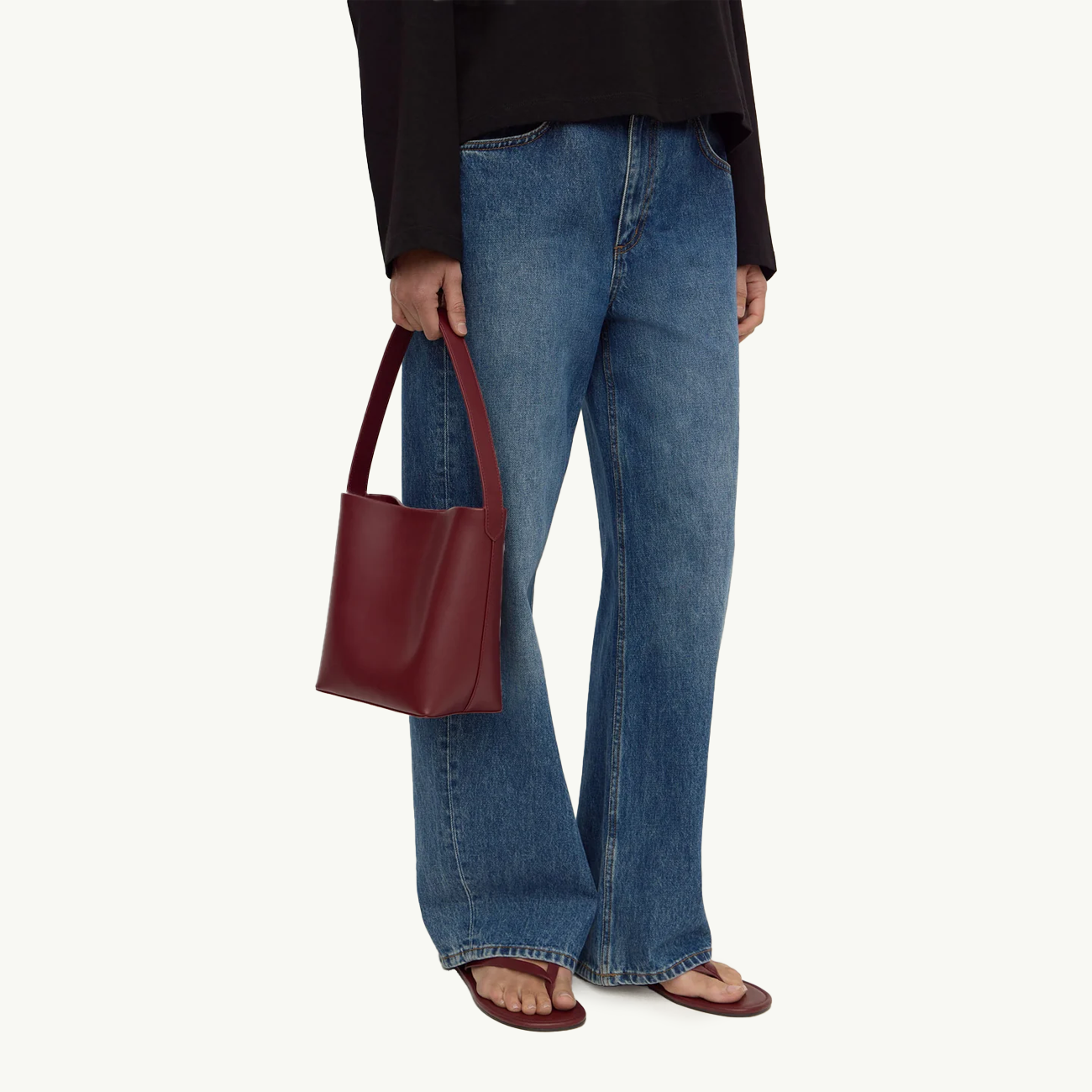 Nova Mini Bucket Bag - Raisin
