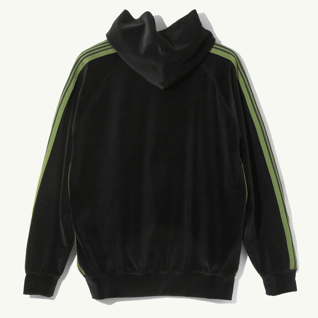 Track Hoody C/PE Velour - Black