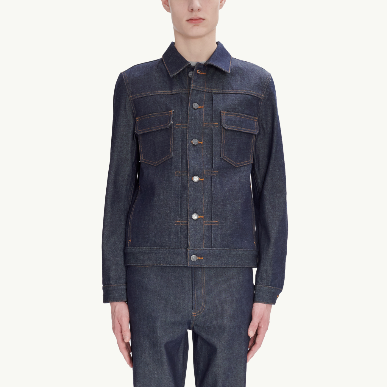 Jean Work Jacket - Indigo