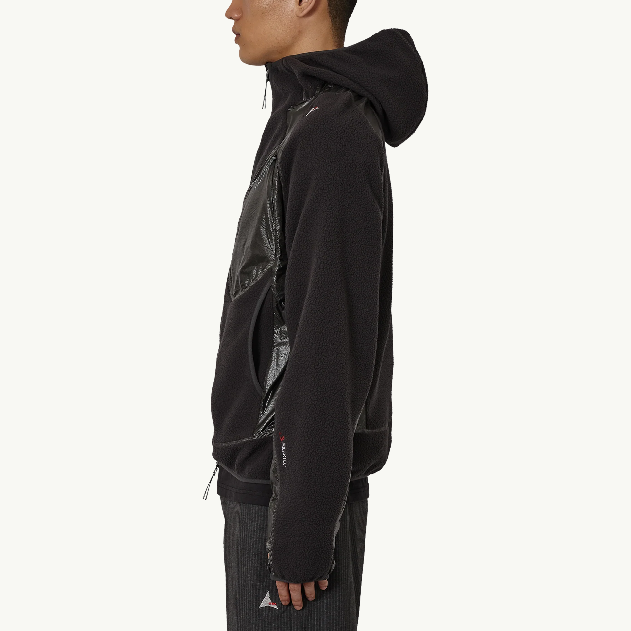 Ocular Polartec Thermal Pro Zip Up Hoodie - Black