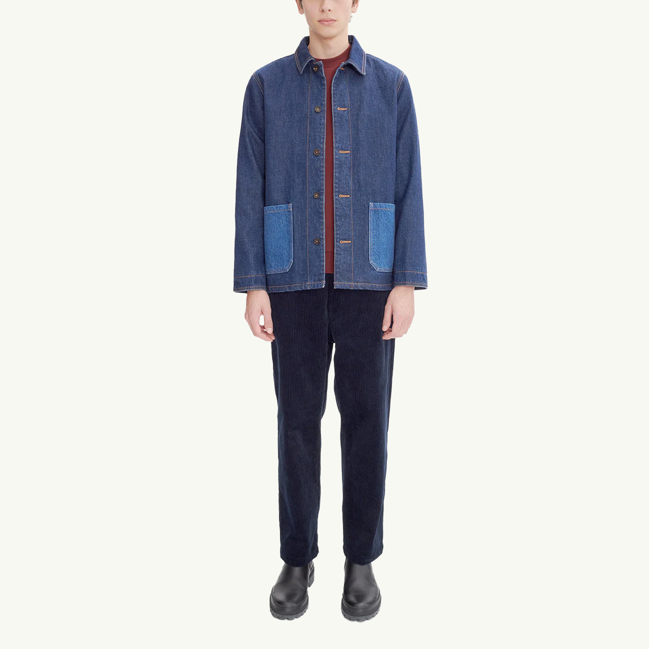 Anthonin Jacket - Washed Indigo