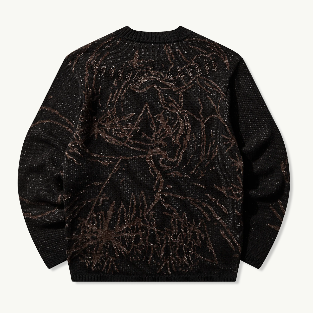 Ryli Cotton Knit Crewneck - Black