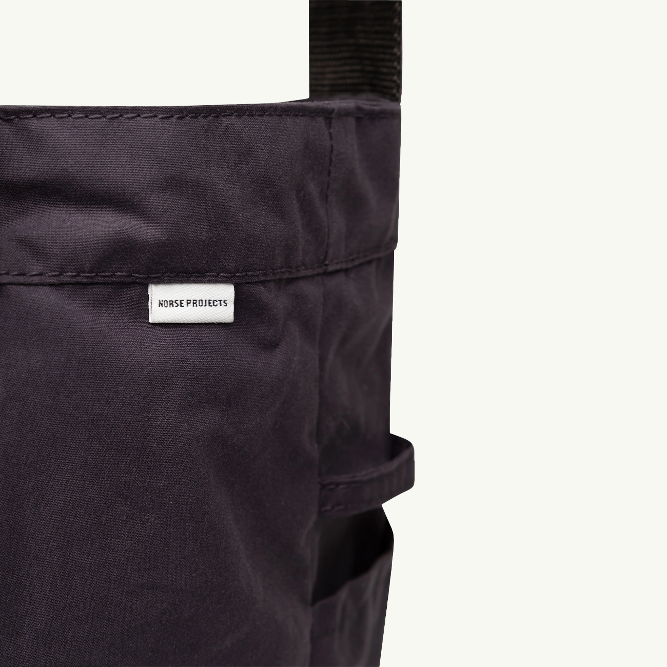Pligt Wax Cotton Tote - Darkest Purple