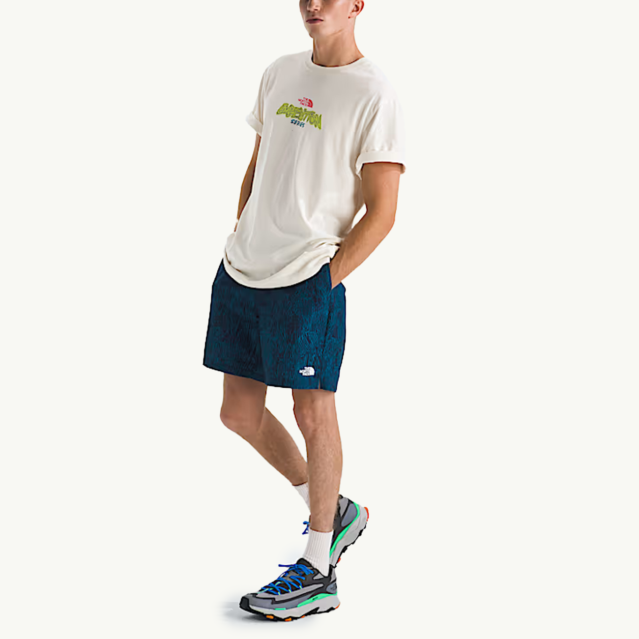 Essential Expedition Tee - White Dune