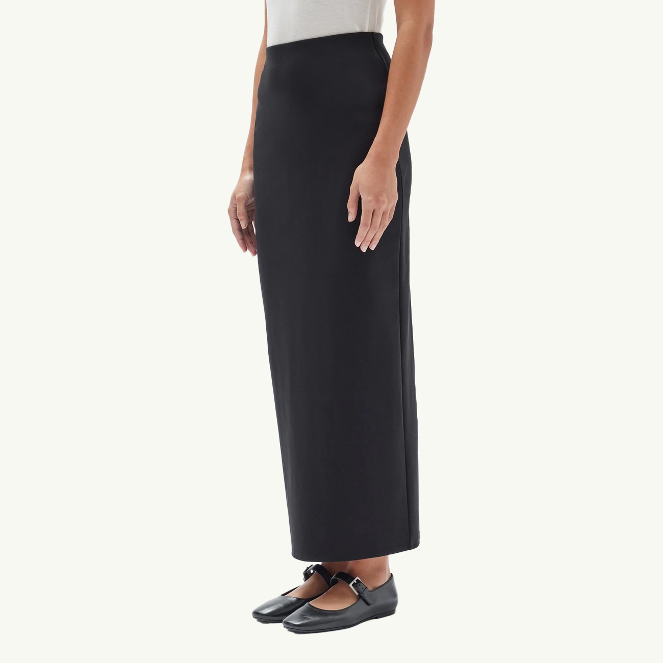 Myca Jersey Skirt - Black