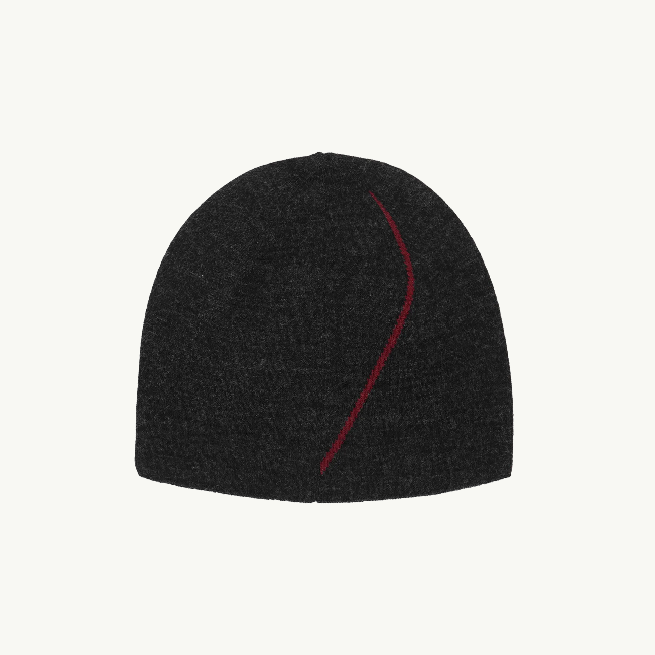 Logo Wool Beanie - Anthracite