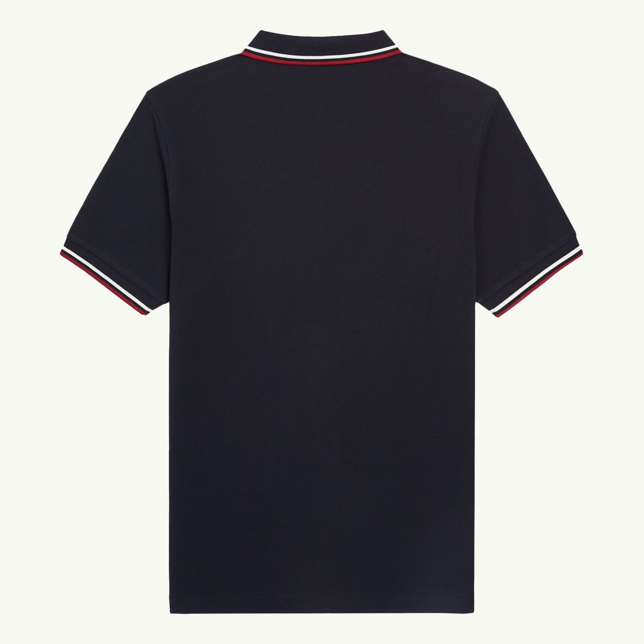 Twin Tipped Shirt - Navy/Snow White/Burnt Red