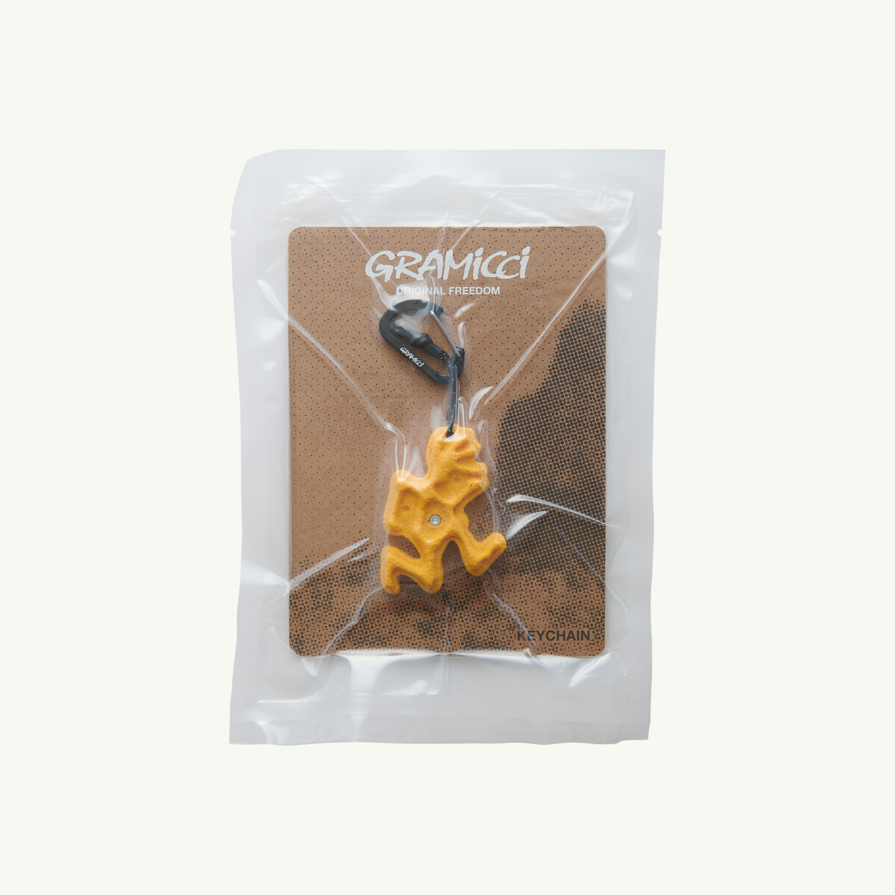 Running Man Climbing Key Chain - Solar Power