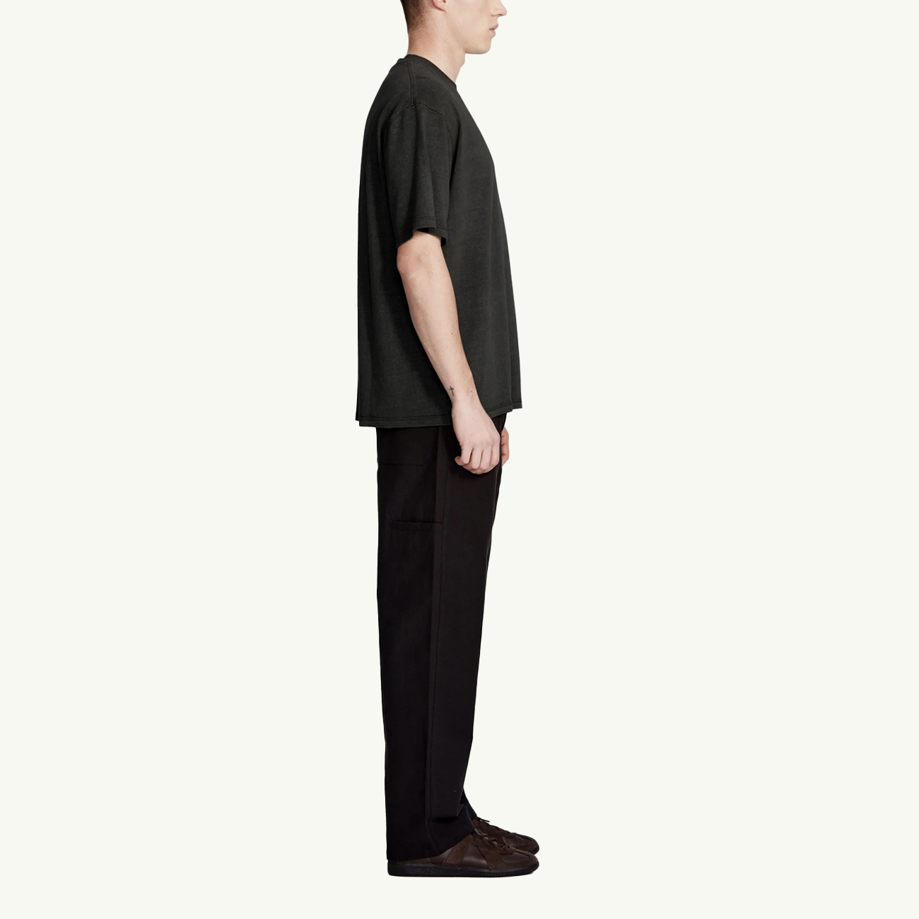 Hemp Jersey SS Tee - Vintage Black