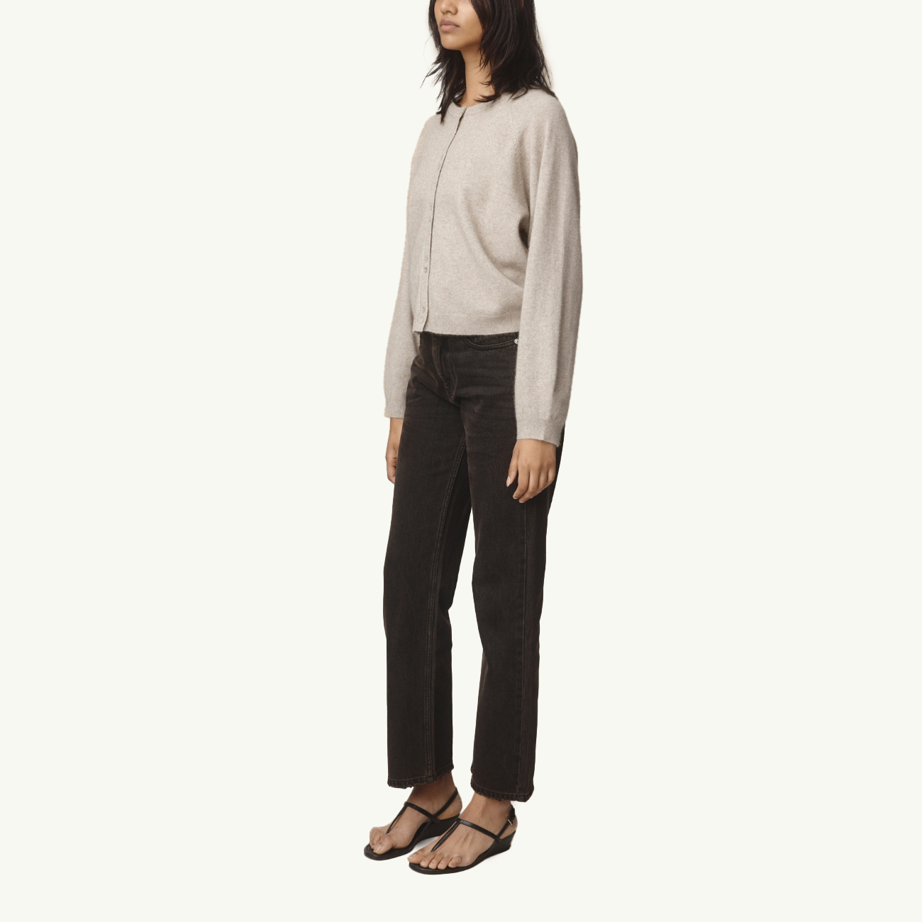 Babette Cardigan - Buff