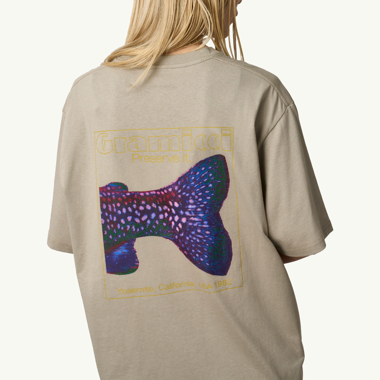 Trouttail Tee - Beige