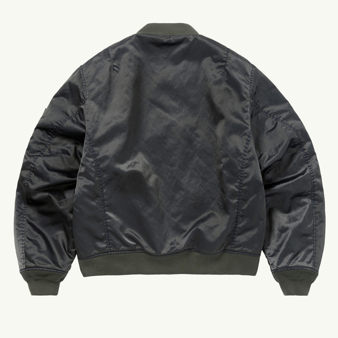 thisisneverthat x Alpha Industries MA-1 Flight Jacket - Gunmetal