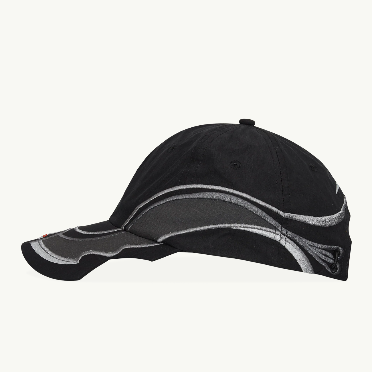 Pursuit 6 Panel Cap - Black