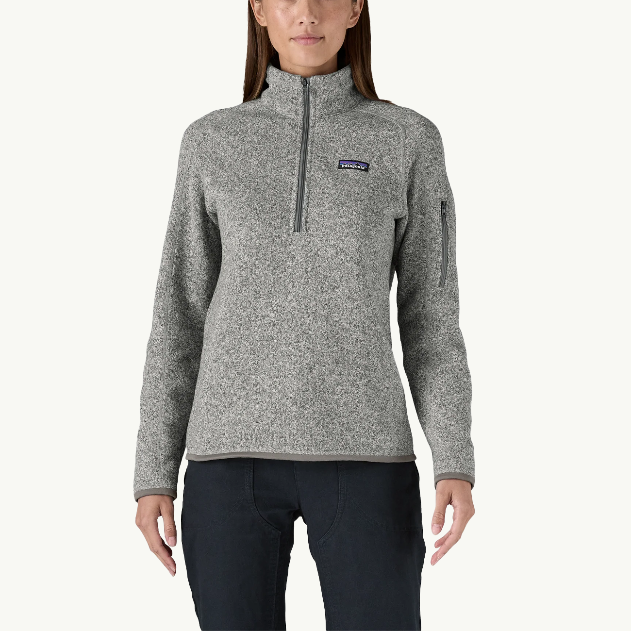 Women's Better Sweater 1/4 Zip - Birch White