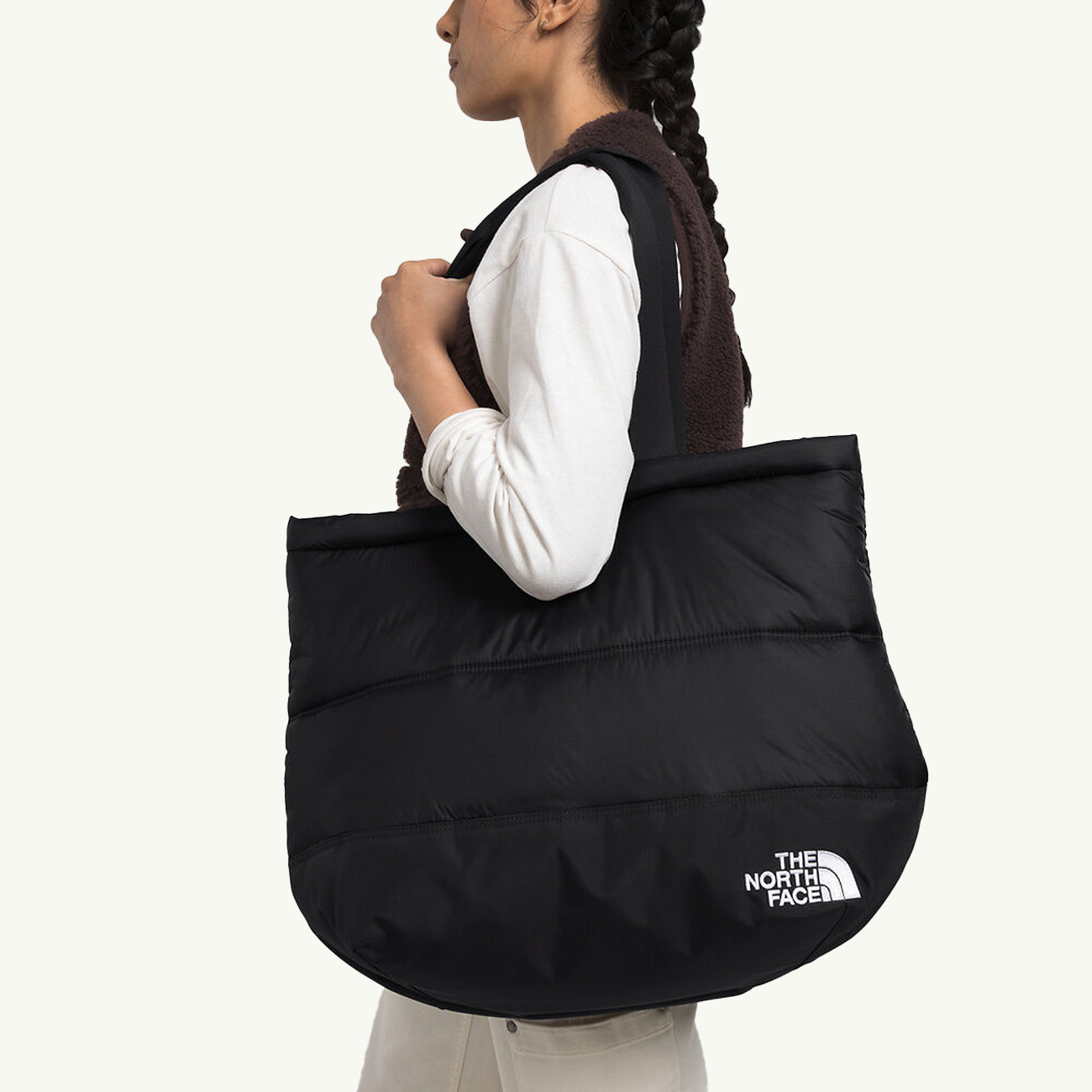 Nuptse Tote - TNF Black