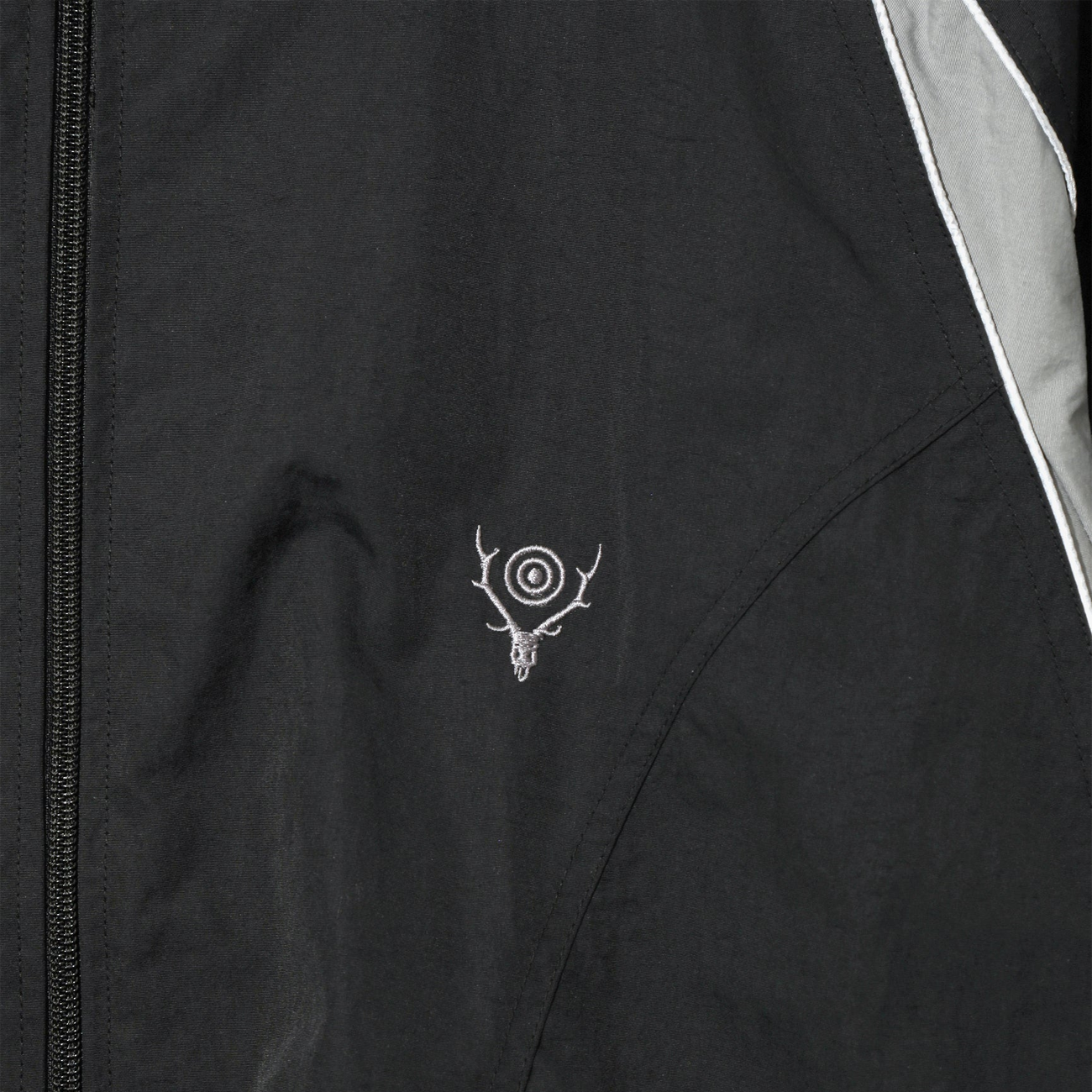 Warm-Up Nylon Tussah Jacket - Black